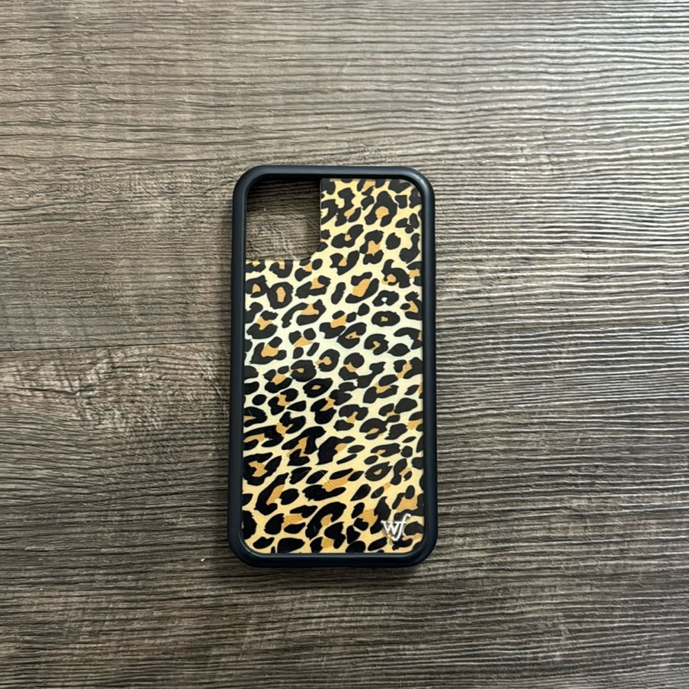 Cheetah Print Wildflower Case for iPhone 11
